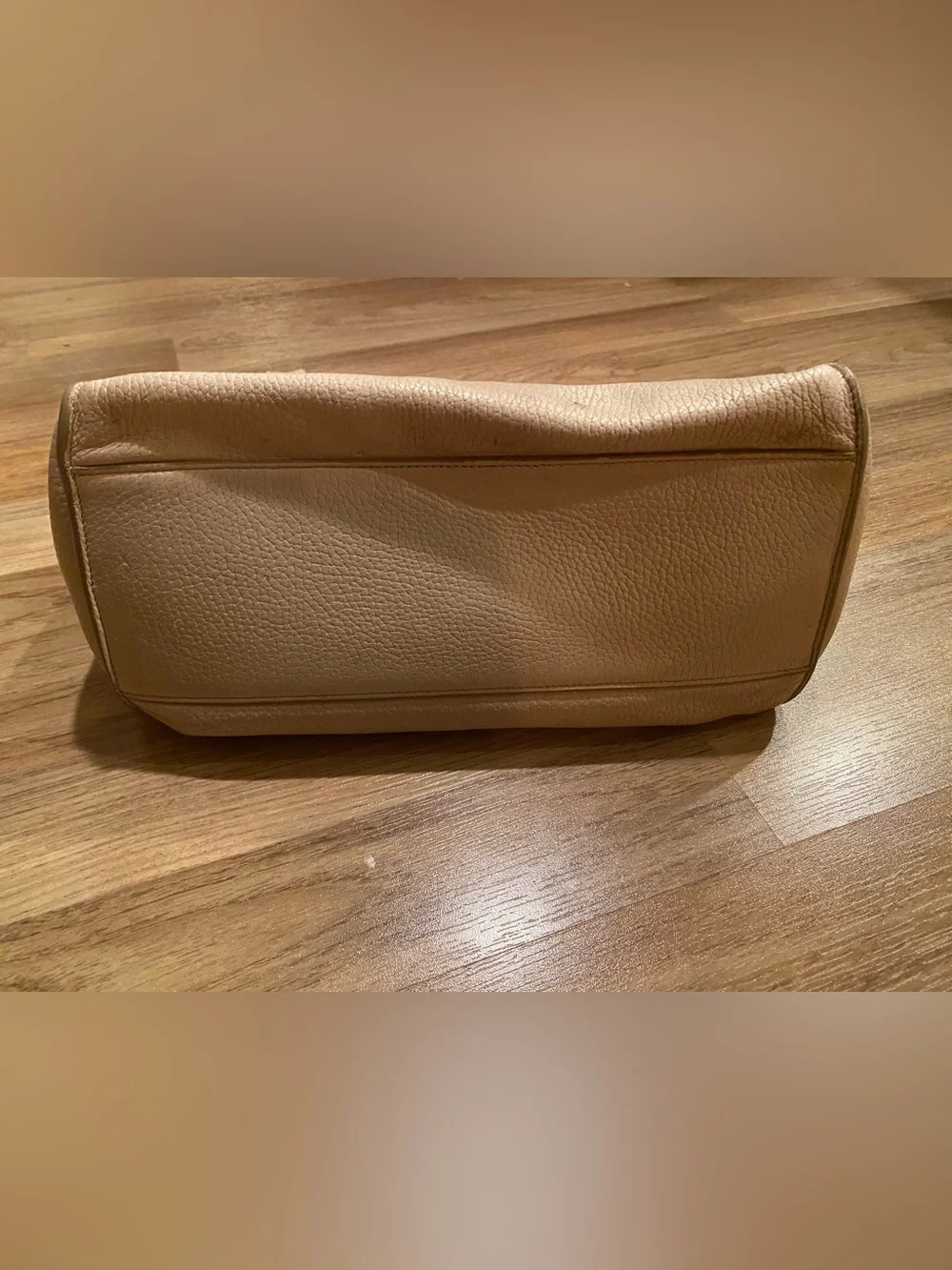 Cuyana Double Loop Minimalist Leather Shoulder Bag - AS IS